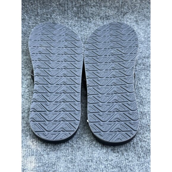 Reef Mens Flip Flops Size 11 Black  Cushion Phantom Synthetic Upper & Outsole - Picture 4 of 16